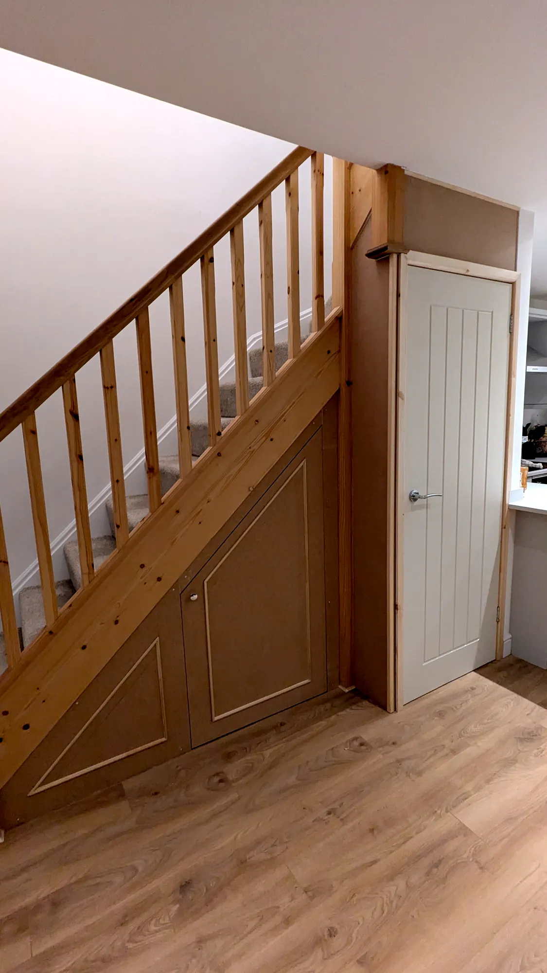 After view 1: From empty to organised